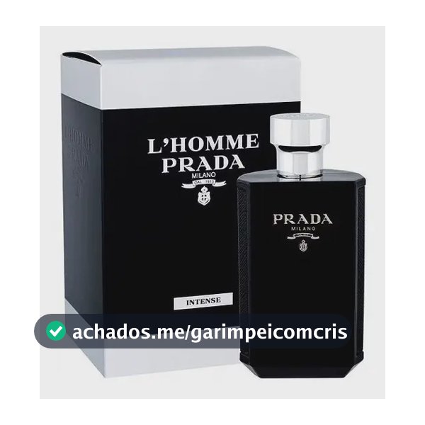 Perfume Prada L Homme Intense Edp 100ml Exclusivo