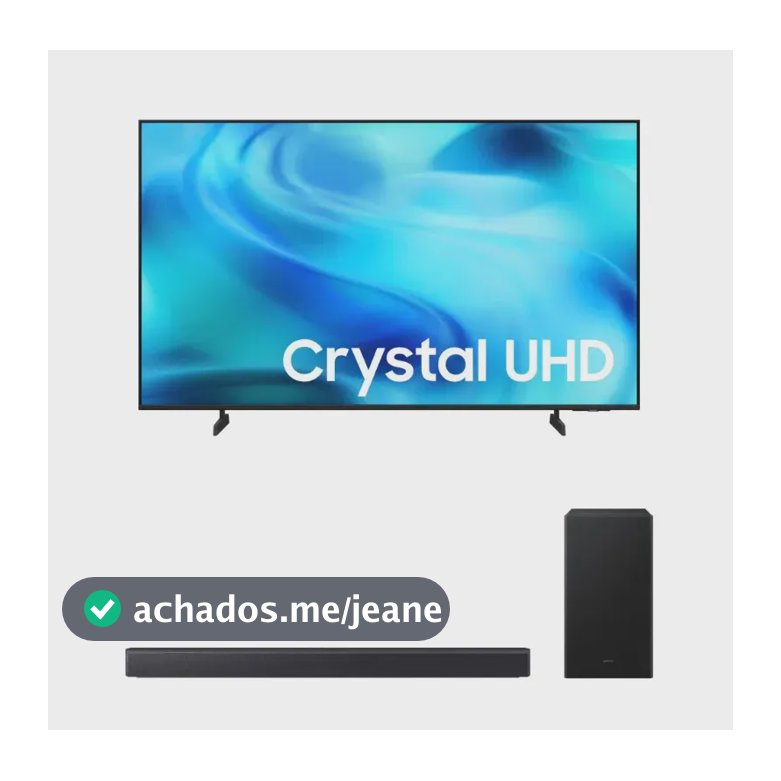 Samsung Smart Tv 70 Crystal Uhd 4k 2026 + Soundbar Samsung Hw-b450f