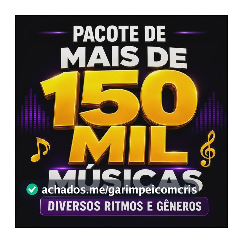 Pacote De Músicas Variadas Atualizadas 2026 + Brinde Edição Limitada