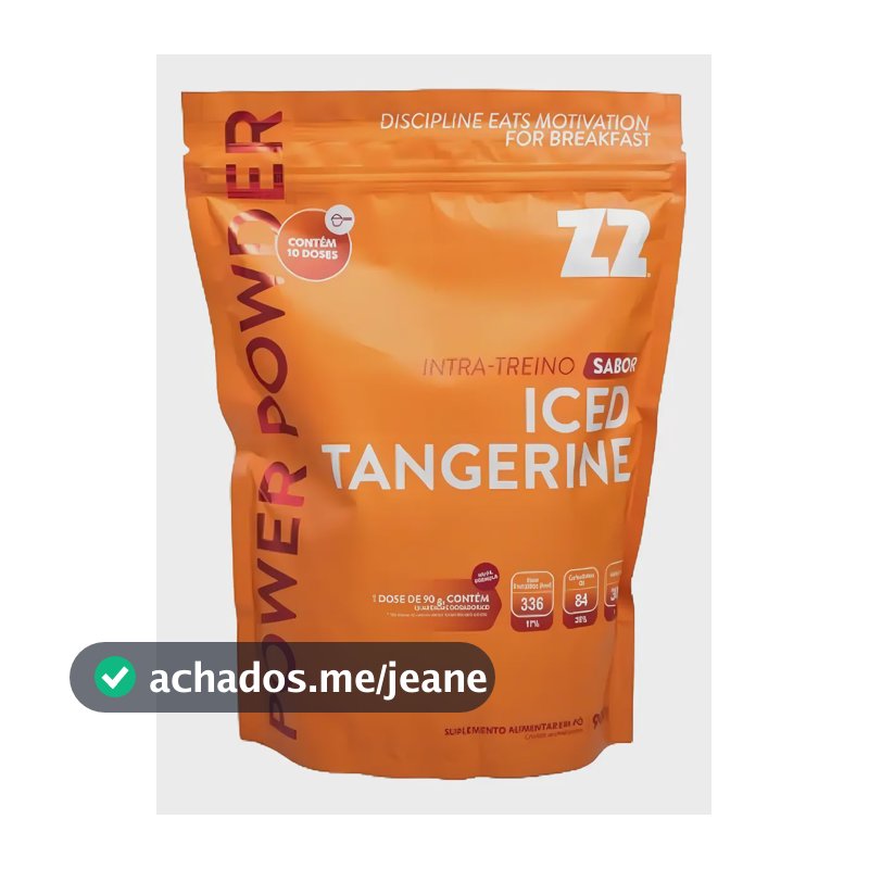 Suplemento em pó Z2 Performance Intra-Treino Carboidratos Power Powder sabor Iced Tangerine x 900g