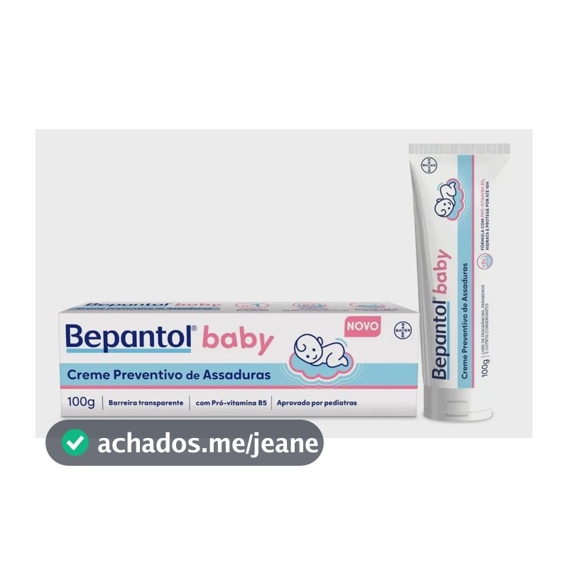 Creme Antiassaduras Bepantol Baby Hipoalergênico 100g