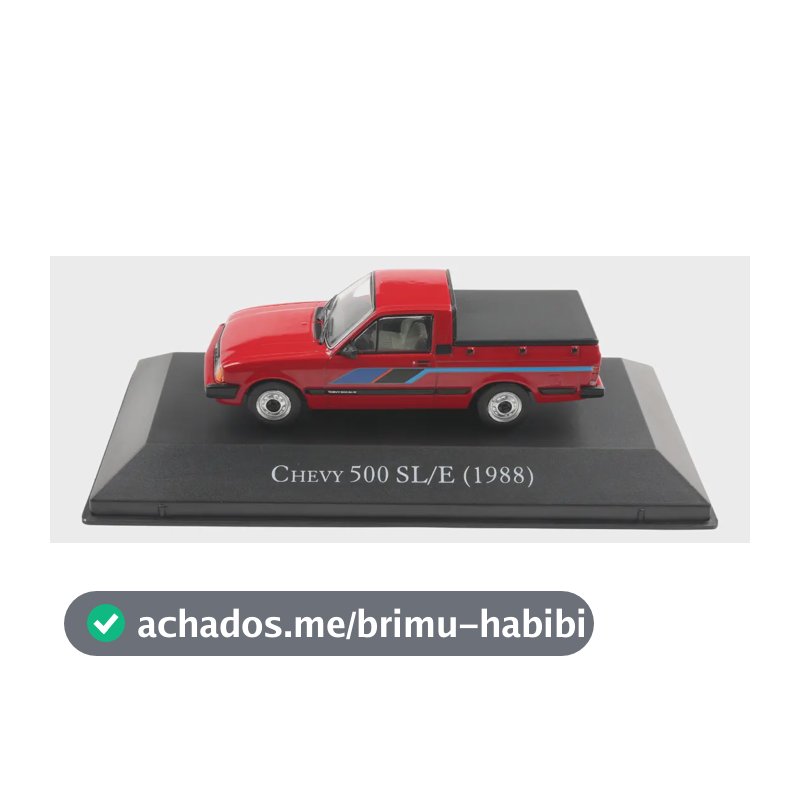 Coleção Chevrolet Série Ouro: Chevy 500 Sl/e (1988) - Edição 45