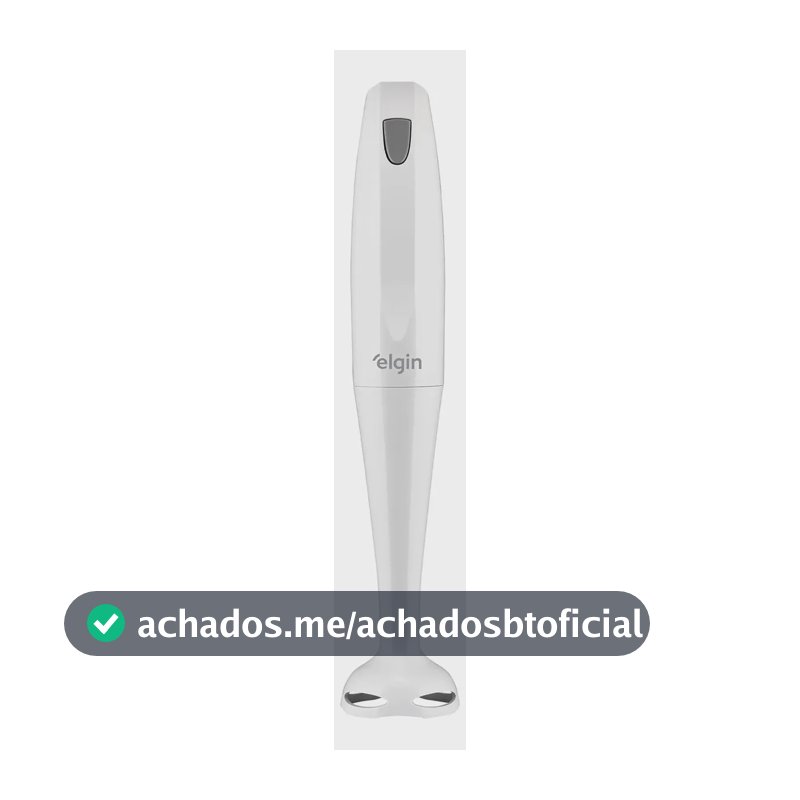 Mixer De Mão Portátil Branco 200w Com Copo 700ml MIX1002 Elgin