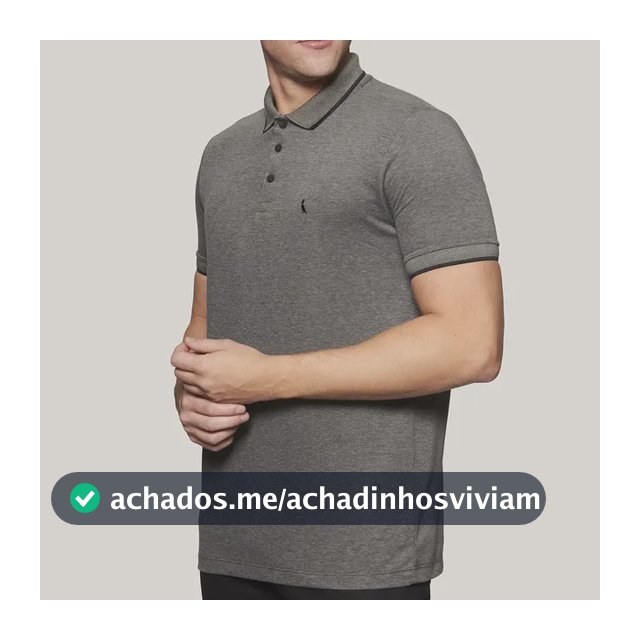 Camisa Polo Piquet Denali Friso Reserva Preto Liso M