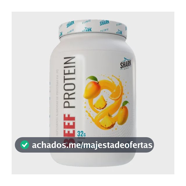 Beef Protein Frutas Tropicais 900g - Shark Pro Frutas Tropicais