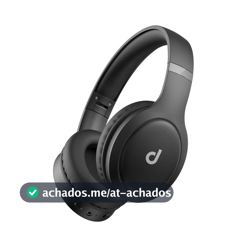 Fone De Ouvido Headphone Dapon H02D Bluetooth 5.1 Over-ear 22h Preto