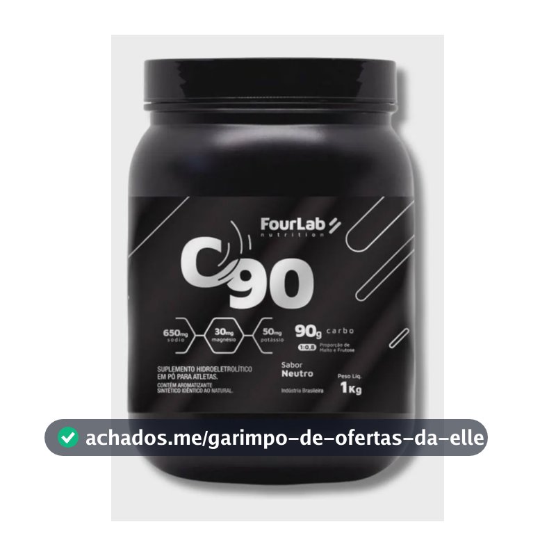 Carboidrato Em Pó 1kg Neutro Fourlab Suplemento Sem Glúten