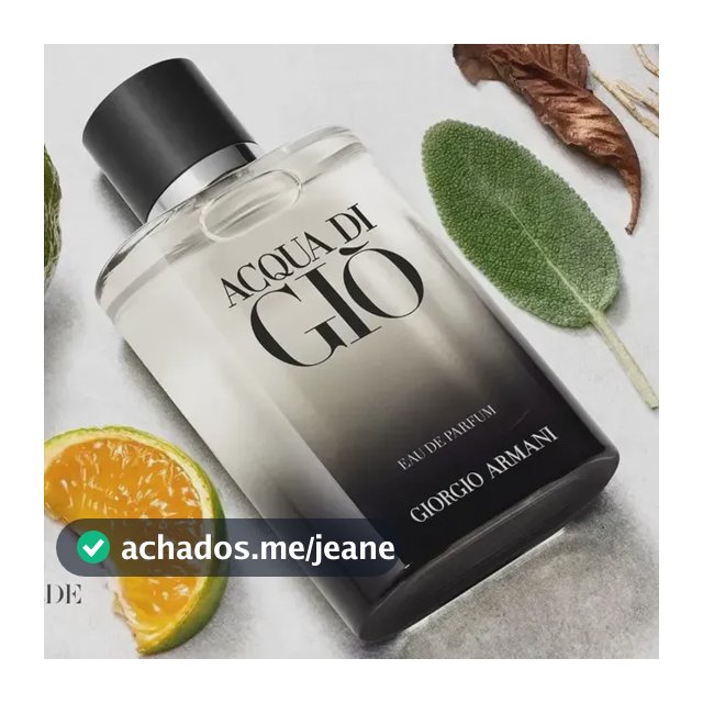Perfume Masculino Giorgio Armani Acqua di Giò Eau de Parfum Refilável 100ml