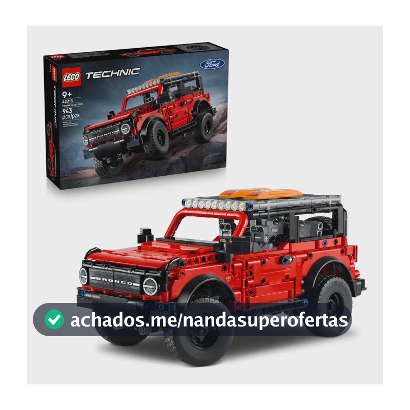 Caminhão de carro modelo LEGO® Technic Ford Bronco® 42213