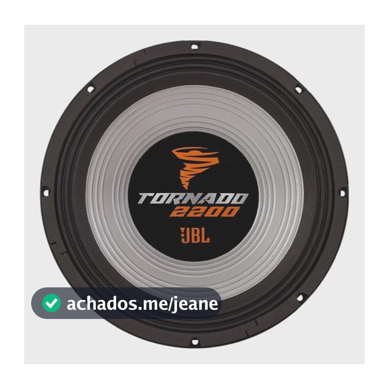 JBL Tornado 15SWT2200 Preto