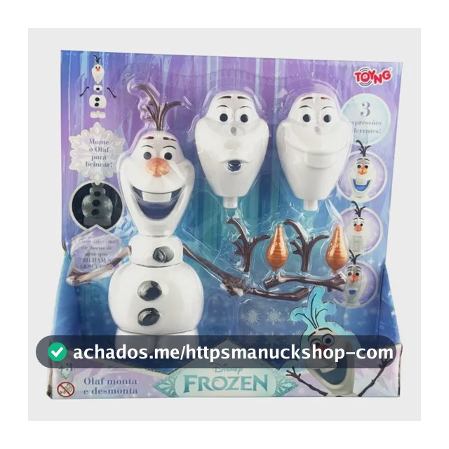 Monta E Desmonta Olaf Frozen Disney