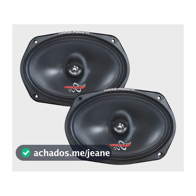 Alto-falante Médio Grave Hard Power280mb 6x9 280w Rms 4 Ohms