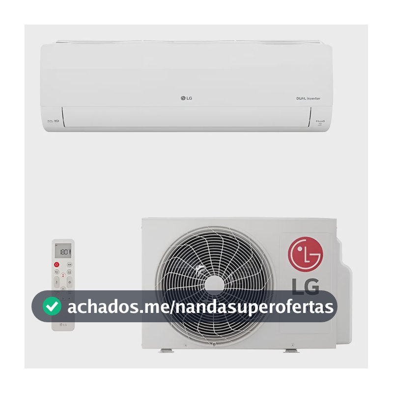 Ar-condicionado Hw LG Dual Inverter Ai Voice 12k R32 Fr 220v Branco 220v