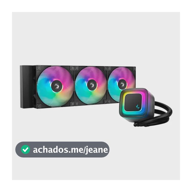 Watercooler Deepcool Le360 V2 Argb Preto 360mm Preto