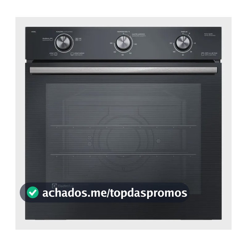 Forno de Embutir Elétrico Electrolux 80L OE8EL