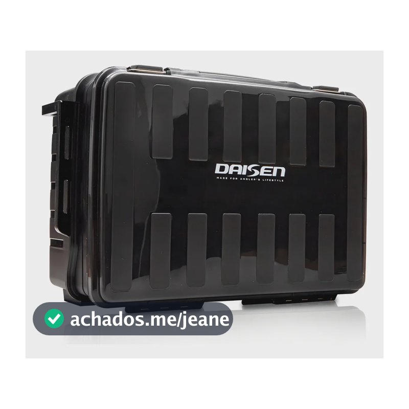 Caixa De Pesca Daisen Ds408 Cor Preto