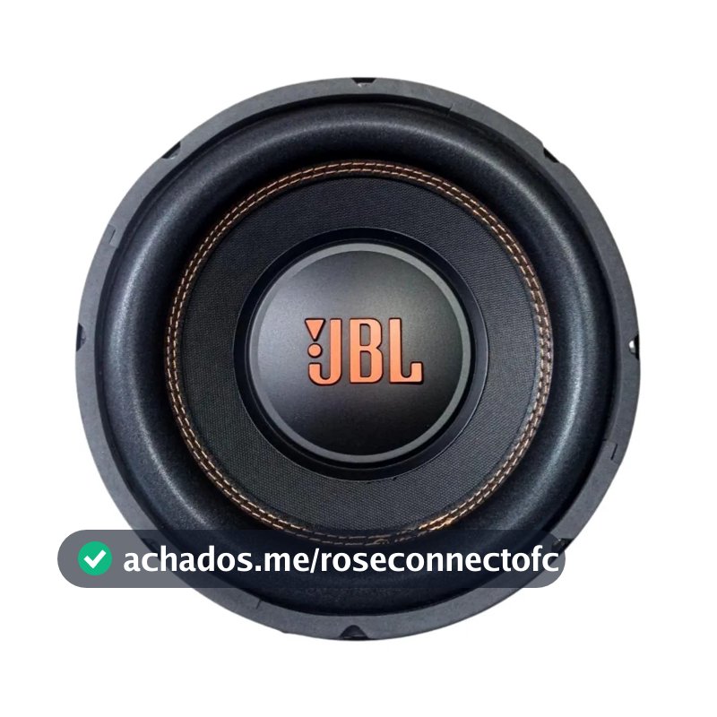 Subwoofer 10 Polegadas 350w Rms Jbl Multisystem Automotivo Cor Preto