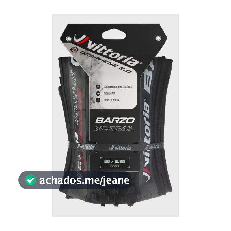 Pneu Vittoria Barzo Xc Trail 29x2.25 Tnt Grafeno 2.0 Aro 29 Preto