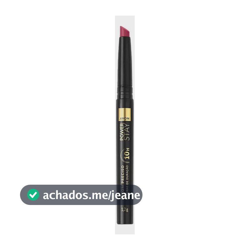 Avon Power Stay Batom Matte Rosa Poderoso 10h 1,2g Rosa