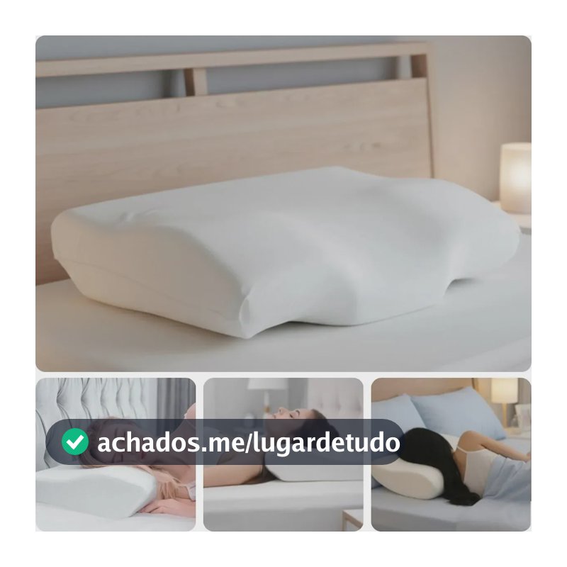 Travesseiro Cervical Nasa Viscoelástico inteligente FLEXLEVE