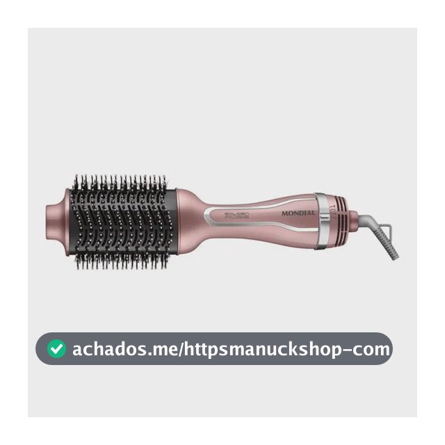 Escova Secadora Mondial Es-02-bi 1200w Golden Rose Bivolt
