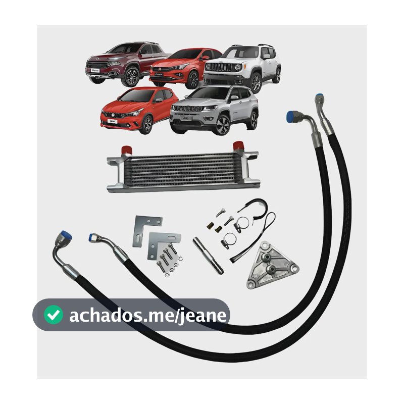 Kit Reparo Resfriador Óleo Câmbio Toro Renegade Compass