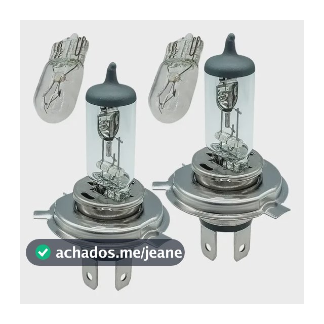 Kit Lampada Farol Alto E Baixo Na Mesma Lampada H4 T10