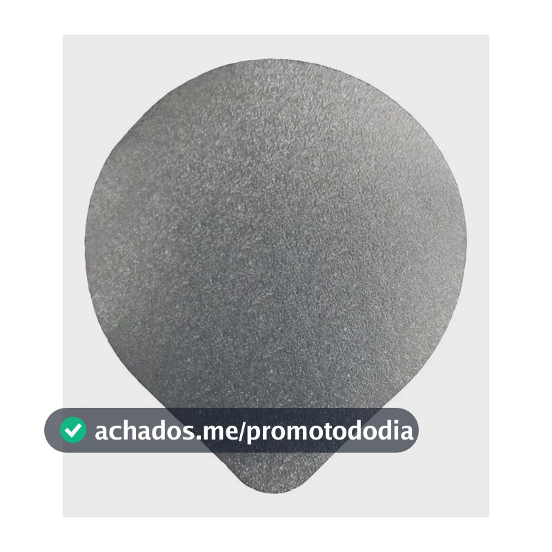 Selos De Alumínio 120mm P/ Potes, Pacote Com 100 Unidades.
