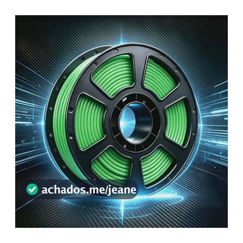 Filamento 3d Pla Petg 1kg 1,75mm Para Impressão E Artesanato Petg - Verde