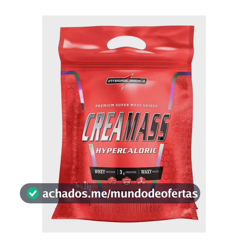 Hipercalórico/Proteína Creamass Hipercalórico Pouch 3kg Integralmedica sabor Chocolate x 3kg