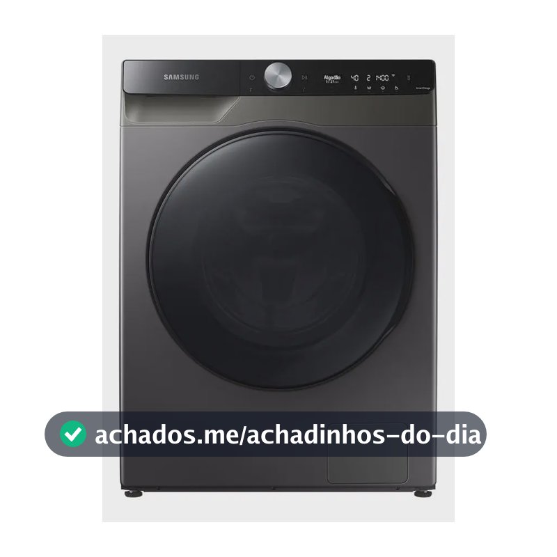 Lava E Seca Samsung Wd11t 11kg Inox Look 12 Programas De Lavagem