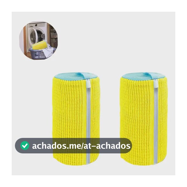 Kit 2 Saco Para Lavar Sapatos Na Máquina De Lavar Prático Kit 2 Aleatoria