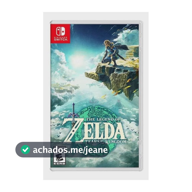 The Legend of Zelda: Tears of the Kingdom Edição padrão (Físico)