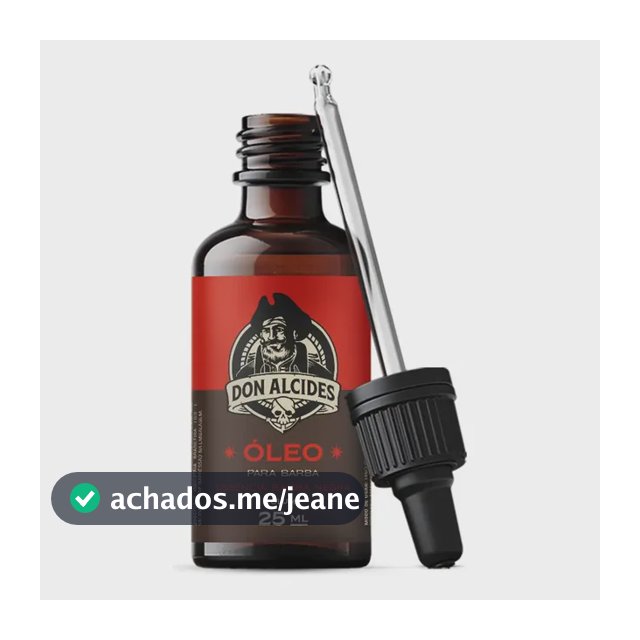Oleo Para Barba 25ml Barba Negra Don Alcides