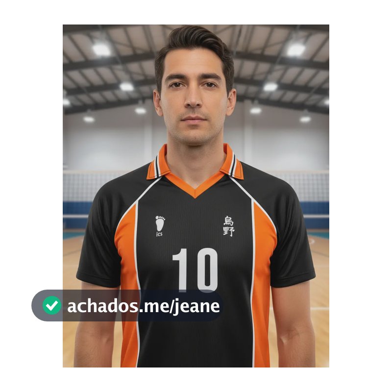 Camisa Camiseta Dry Uniforme Karasuno Hinata Full Igual A Imagem P