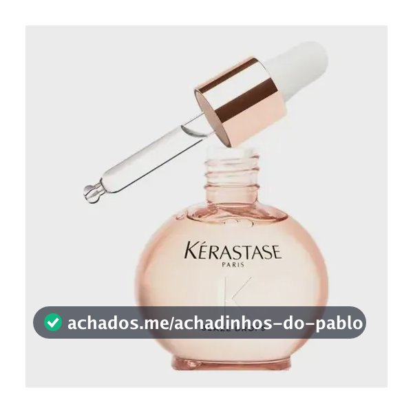 Óleo Capilar Kérastase Gloss Absolu Glaze Drops, Brilho Intenso Para Cabelos, Controle de Frizz, 45ml