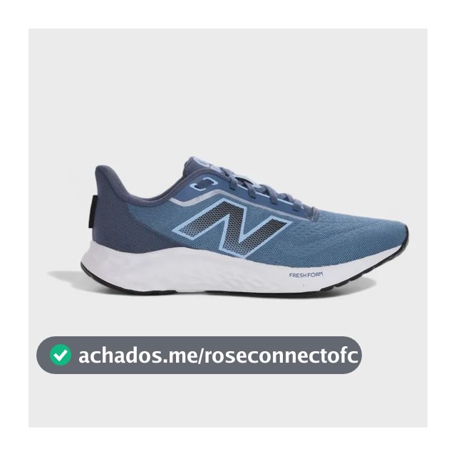 Tênis New Balance Fresh Foam Arishi V4 Casual Eva Azul 40 Br