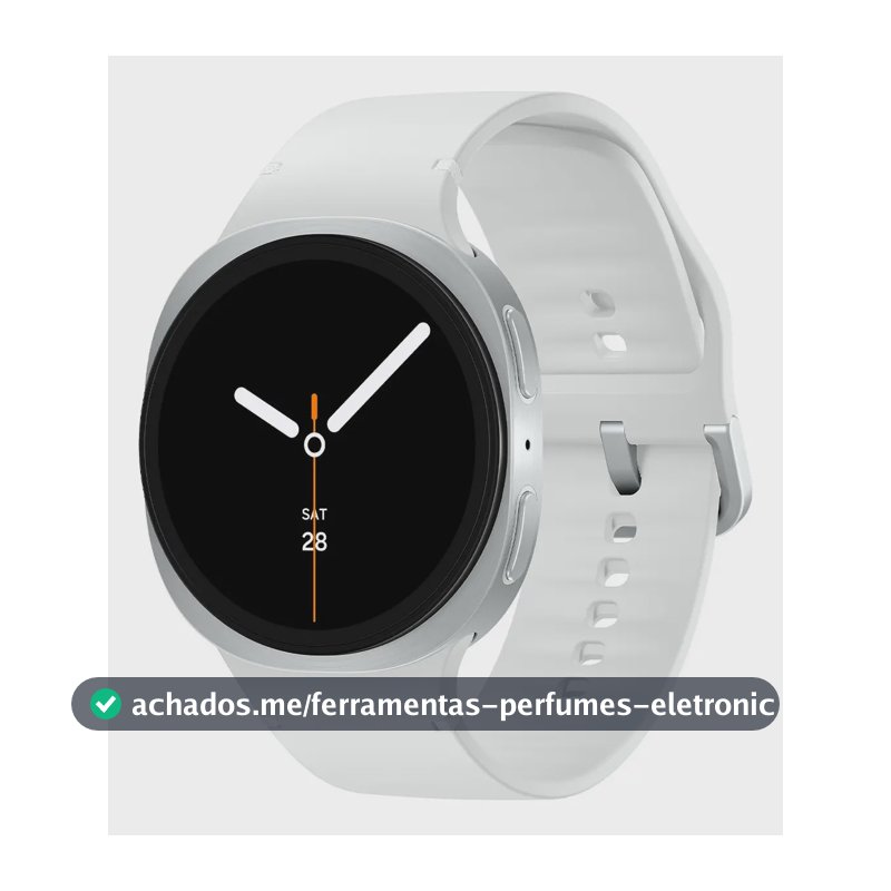 Smartwatch Samsung Galaxy Watch 8 44mm com GPS e Bluetooth IP68