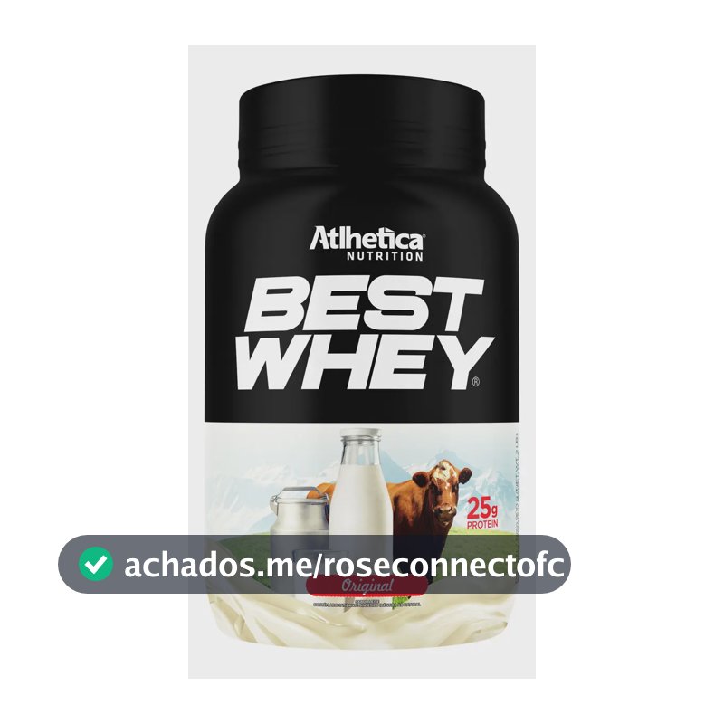 Proteína isolada do soro de leite Atlhetica Nutrition Best Whey em pó Sem sabor x 900g