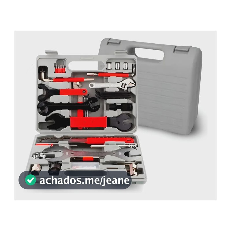 Kit Ferramenta Bike Maleta Completa Profissional C/44 Peças
