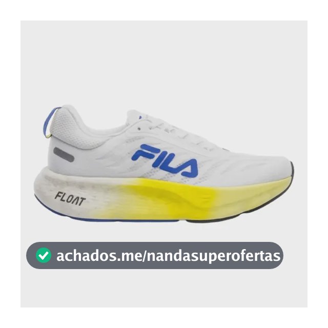Tênis Fila Float Maxxi 2 - Branco/limao/azul Royal