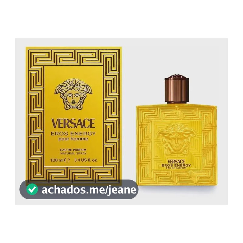 Versace Eros Energy Eau De Parfum ( Edp ) 100ml | Original + Amostra