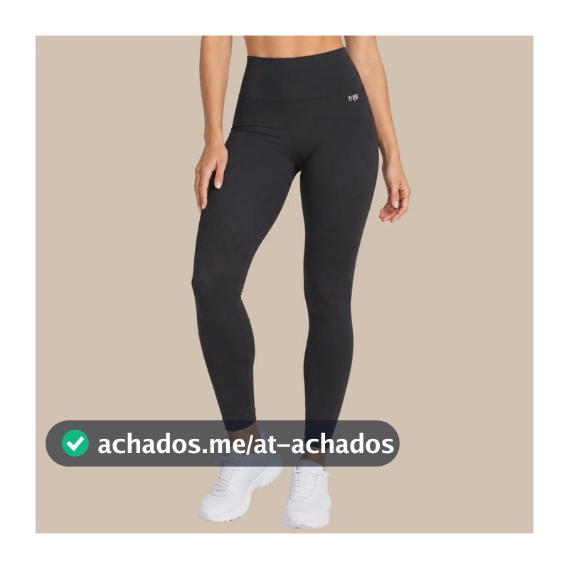 Calça Legging Trifil Af Fitness Academia Preto Liso M