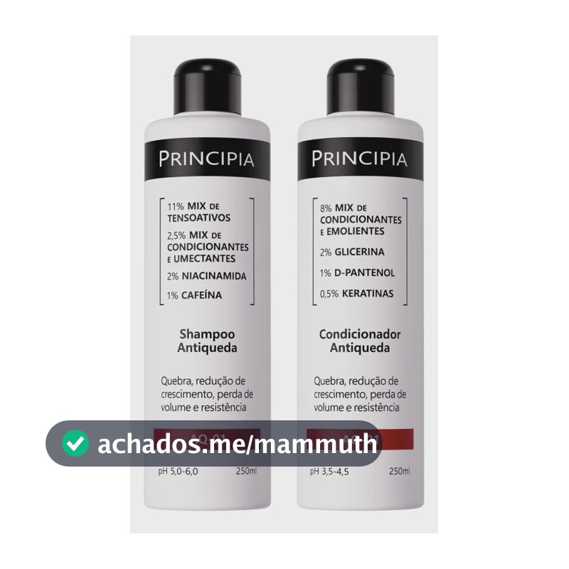 Principia Kit Shampoo E Condicionador Antiqueda Aq-01