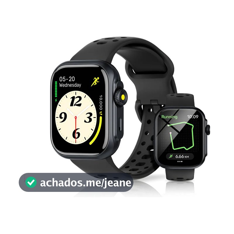 Relógio Smartwatch Bettdow FB041 GPS Alexa 5M/IP68 À Prova D'Água