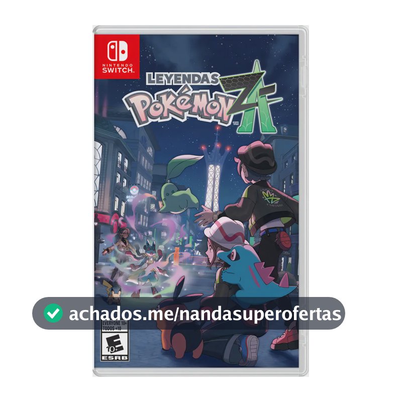 Pokemon Legends Z-a Switch Midia Fisica