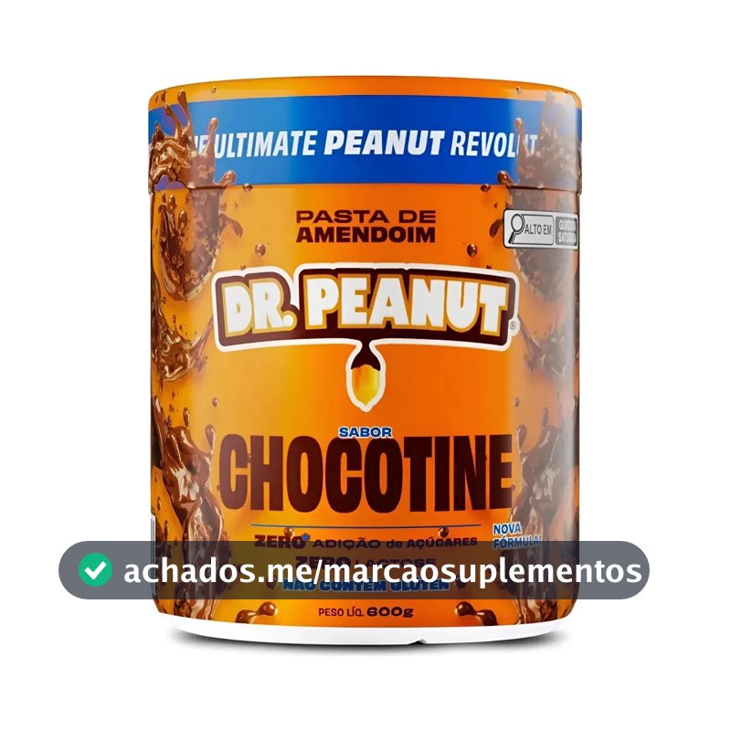 Pasta de amendoim Dr. Peanut Gourmet sabor Chocottine x 600g