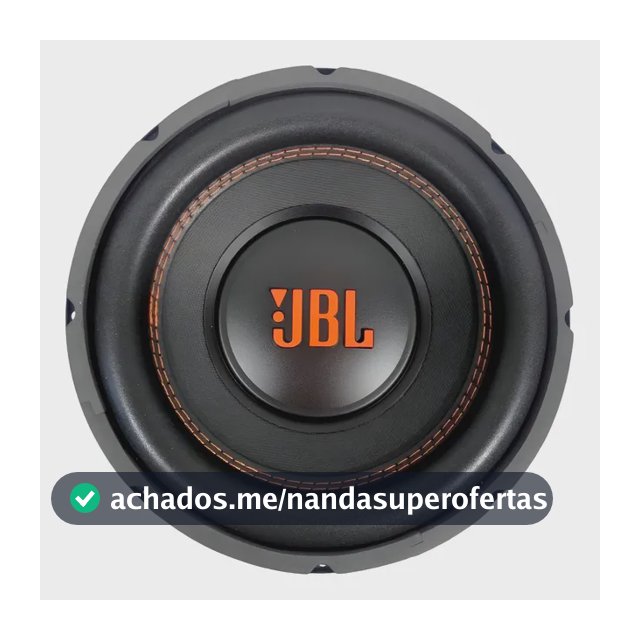 Alto Falante Jbl Multisytem 10swms350 350w Rms 4 Ohms  Preto/laranja
