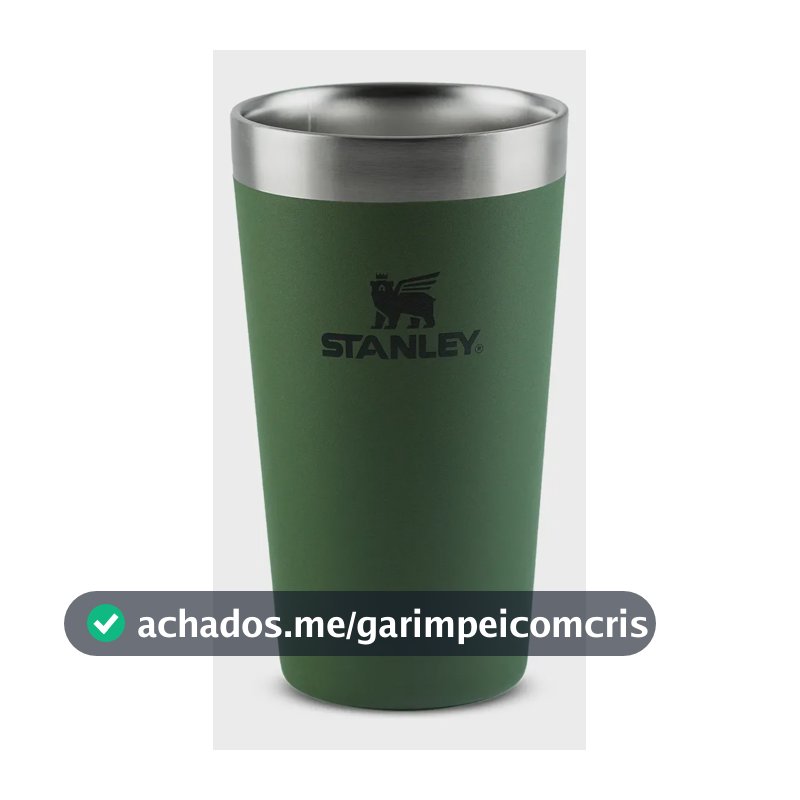 Copo Térmico para Cerveja Stanley Pint Adventure Dried Pine 354ml