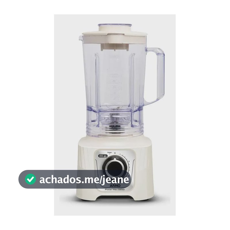 Liquidificador Arno Power Max Marfim Ln64 3,1l 2200w